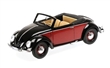 VOLKSWAGEN 1200 CABRIOLET HEBMUELLER 1949 BLACK/RED