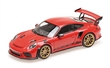 PORSCHE 911 GT3RS (991.2) 2019 RED W/ GOLDEN WHEELS