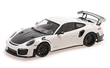 PORSCHE 911 (991.2) GT2RS 2018 WHITE W/ BLACK MAGNESIUM WHEELS