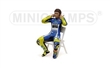 FIGURINE VALENTINO ROSSI MOTOGP 2014 CHECKING THE EAR PLUGS L.E. 750 pcs.