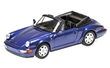 PORSCHE 911 CARRERA 2 CABRIOLET 1990 BLUE METALLIC L.E. 252 pcs.