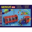 STAVEBNICE MERKUR 032 ŽELEZNIČNÍ MODELY 10 MODELŮ 300 ks
