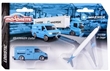 AUTKO MAJORETTE LOGISTIC VOLKSWAGEN CRAFTE w/ AIRBUS A350-900