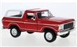 FORD BRONCO CUSTOMS HARDTOP 1978 RED / WHITE