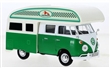 VOLKSWAGEN T1 DOKA CAMPER OUTDOOR GREEN / WHITE