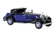 ROLLS ROYCE PHANTOM II CONTINENTAL DHC GURNEY NUTTING RHD BLUE / BLACK