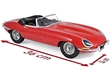JAGUAR E-TYPE CABRIOLET 3.8 L 1962 RED