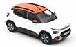 CITROEN C3 INDIAN MARKET 2021 WHITE / ORANGE