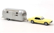 Ford Mustang 1968 Meadowlark Yellow and Airstream Caravan Jet-car