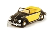 VOLKSWAGEN COCCINELLE CABRIO 1949 BLACK/YELLOW