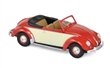 VOLKSWAGEN HEBMLLER 1949 RED & CREME