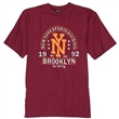 Pnsk triko ADAMO krtk rukv BROOKLYN vnov potisk 4XL - 9XL