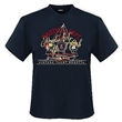 Pnsk triko ADAMO tmav ed potisk NAUTICAL DEPT krtk rukv 4XL - 12XL