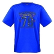 Pnsk triko ADAMO modr potisk CALIFORNIA 78 krtk rukv 4XL - 12XL