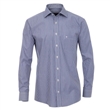 Pánská košile popelín Casa Moda Comfort Fit s modrým proužkem, všitý límec a manžety vel. 43 - 46 (XL - XXL)