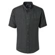 Pánská košile Casa Moda lněná Casual 126130681 světle šedá límec stojáček krátký rukáv vel. 3XL - 8XL ( 48 - 58 )