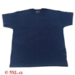 Pnsk triko Kamro tmav modr krtk rukv  7XL - 10XL  15231/668