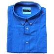 Pnsk koile modr lnn s krtkm rukvem 6XL - 8XL
