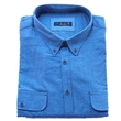 Pnsk koile modr  s dlouhm rukvem 5XL - 8XL