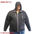 Pnsk bunda a mikina 2v1 tmav modr PADDED JACKET  5XL - 7XL