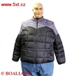 Pnsk zimn bunda PIUMINO BICOLORE erno-ed 6XL - 8XL