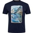 Pnsk triko 43111 NORTH 564 modr s potiskem  4XL - 10XL krtk rukv
