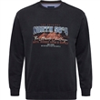 Pnsk mikina 43114 NORTH 564 ern s potiskem 4XL - 8XL