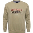 Pnsk mikina 43114 NORTH 564 bov s potiskem 4XL - 8XL 