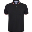 Pnsk triko s lmekem - polokoile 43123 ern NORTH 564 krtk rukv elastick stretch  4XL - 10XL