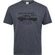 Pnsk triko NORTH 564 tmav ed s potiskem sportovnho auta 4XL - 10XL krtk rukv