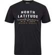 Pnsk triko 51126 NORTH 564 ern s potiskem krtk rukv  4XL - 10XL