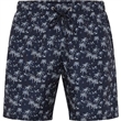 Pnsk plavky NORTH LATITUDE tmav modr potisk letnch motiv 6XL - 8XL