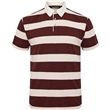 Pnsk polokoile - triko s lmekem 51315 NORTH pruhovan hndo- bl krtk rukv  4XL - 7XL