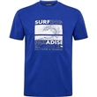 Pnsk triko 51322 NORTH 564 modr s potiskem SURFING PARADISE krtk rukv  6XL - 10XL
