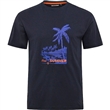 Pnsk triko 51323 NORTH 564 tmav modr s potiskem BLAST OF SUMMER krtk rukv  5XL - 10XL