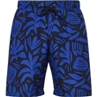 Pnsk plavky NORTH LATITUDE modr s ernm potiskem  5XL - 8XL