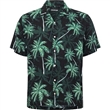 Pnsk koile 51343 NORTH letn motiv potisk palmy krtk rukv  4XL - 8XL