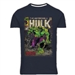 Pnsk triko 51350 NORTH LATITUDE tmav modr s potiskem HULK ( Marvel )  krtk rukv  5XL - 8XL