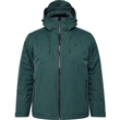 P�nsk�  zimn� bunda North 53153 tmav� zelen� s kapuc� 5XL - 8XL vodn� sloupec 3000 mm