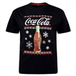 P�nsk� tri�ko 53356 NORTH �ern� potisk Coca Cola v kr�tk� ruk�v  5XL - 8XL