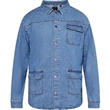 Pánská bunda riflová 61308 modrá 5XL - 8XL