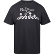 Pánské tričko 61354 NORTH černé potisk THE BEAGLES  5XL - 10XL