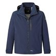 Pnsk  bunda 70414 RedPoint tmav modr s kapuc 5XL - 7XL vodn sloupec 20.000