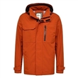 Pnsk  bunda 74322 cihlov s kapuc  5XL - 8XL vodn sloupec 20.000 mm