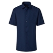 Pánská košile Venti Comfort Fit tmavě modrá krátký rukáv vel. 48 - 56 (4XL - 7XL)