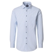 Pánská košile Venti Comfort Fit modrý vzor dlouhý rukáv vel. 48 - 56 (4XL - 7XL)