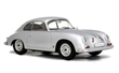 PORSCHE 356 COUPE SILVER