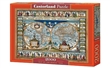 PUZZLE CASTORLAND 2000 dlk 200733 MAPA SVTA 1693