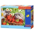 PUZZLE CASTORLAND 260 dlk 27484 JECI S JAHODAMI