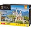 PUZZLE 3D CUBIC FUN DS0990H NATIONAL GEOGRAFIC ZMEK NEUSCHWANSTEIN